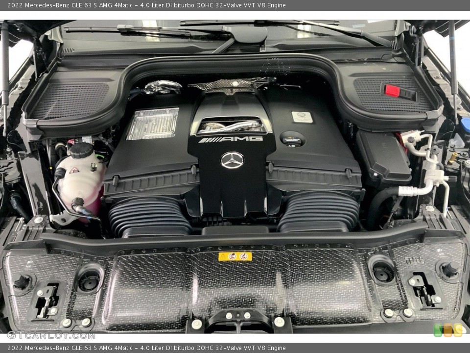 4.0 Liter DI biturbo DOHC 32-Valve VVT V8 2022 Mercedes-Benz GLE Engine