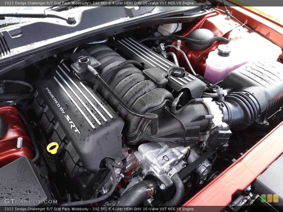 392 SRT 6.4 Liter HEMI OHV 16-Valve VVT MDS V8 Engine for the 2022 Dodge Challenger #145018903