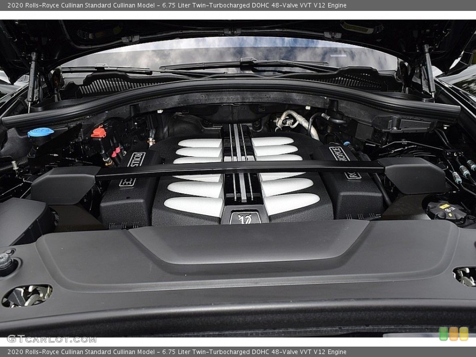 6.75 Liter Twin-Turbocharged DOHC 48-Valve VVT V12 2020 Rolls-Royce Cullinan Engine