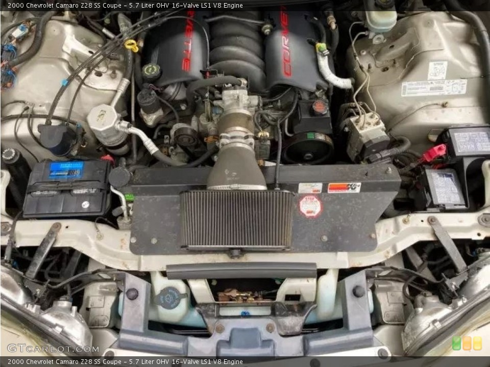 5.7 Liter OHV 16-Valve LS1 V8 Engine for the 2000 Chevrolet Camaro #145023128