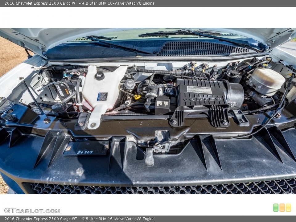 4.8 Liter OHV 16-Valve Votec V8 2016 Chevrolet Express Engine