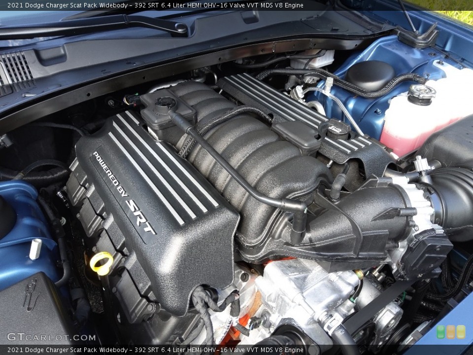 392 SRT 6.4 Liter HEMI OHV-16 Valve VVT MDS V8 Engine for the 2021 Dodge Charger #145035223