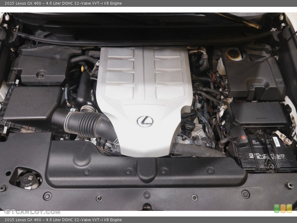 4.6 Liter DOHC 32-Valve VVT-i V8 2015 Lexus GX Engine