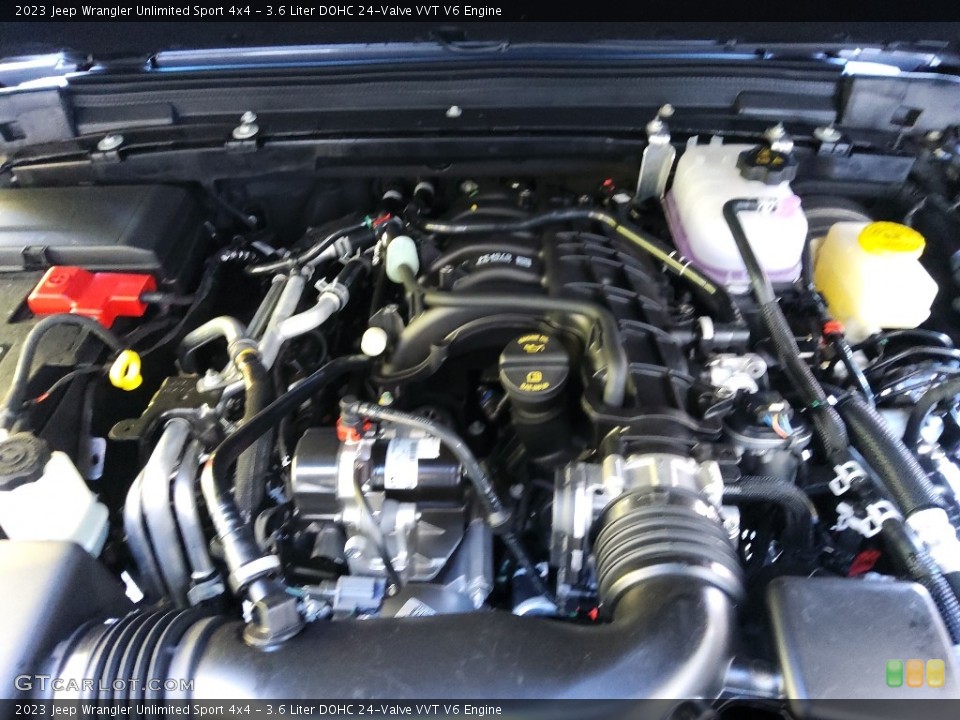 3.6 Liter DOHC 24-Valve VVT V6 Engine for the 2023 Jeep Wrangler Unlimited #145045321