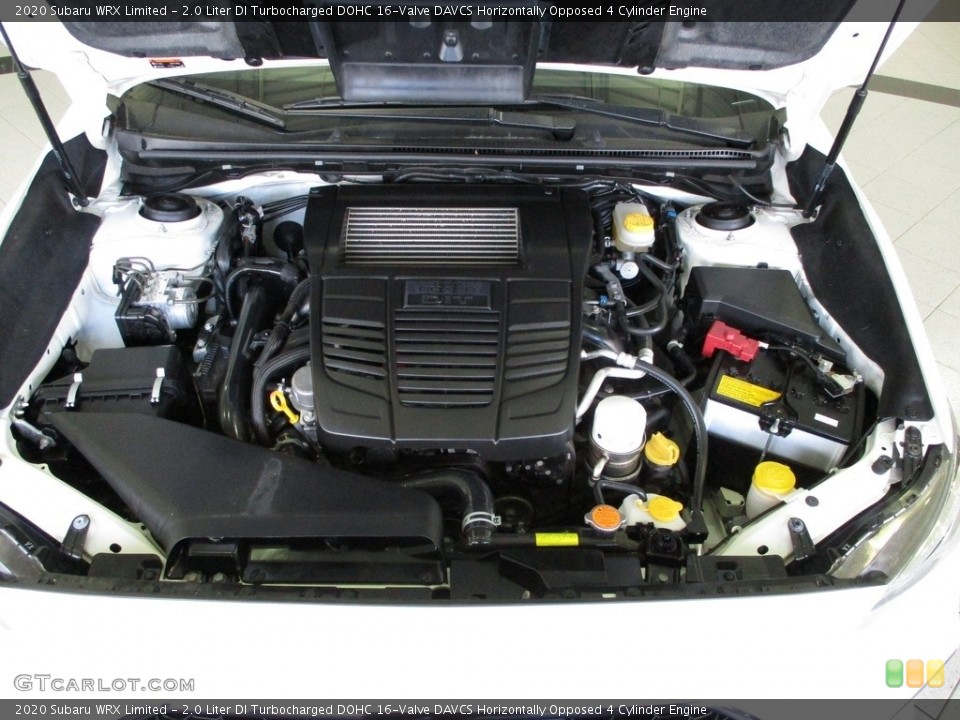 2.0 Liter DI Turbocharged DOHC 16-Valve DAVCS Horizontally Opposed 4 Cylinder Engine for the 2020 Subaru WRX #145046851
