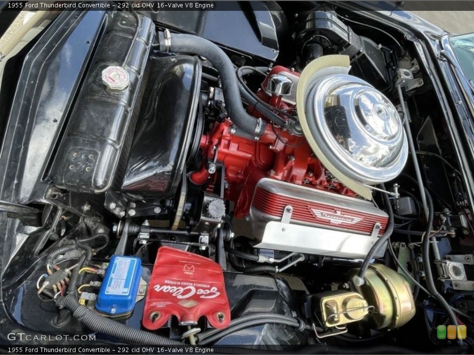 292 cid OHV 16-Valve V8 Engine for the 1955 Ford Thunderbird #145047559