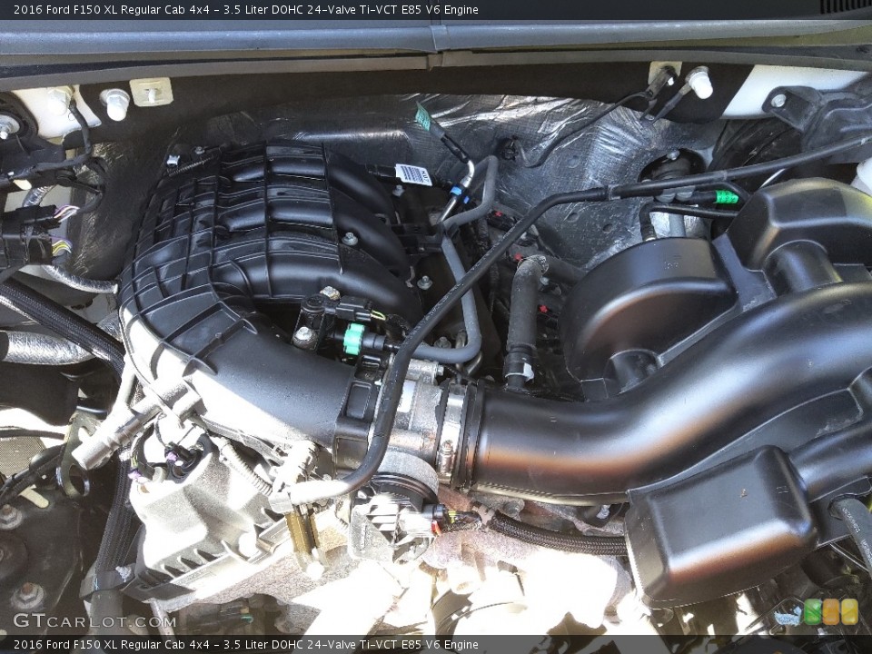 3.5 Liter DOHC 24-Valve Ti-VCT E85 V6 Engine for the 2016 Ford F150 #145048454
