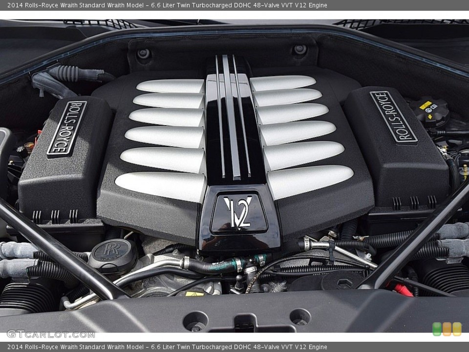 6.6 Liter Twin Turbocharged DOHC 48-Valve VVT V12 Engine for the 2014 Rolls-Royce Wraith #145050745