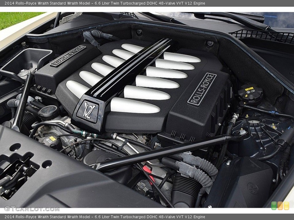 6.6 Liter Twin Turbocharged DOHC 48-Valve VVT V12 Engine for the 2014 Rolls-Royce Wraith #145050770