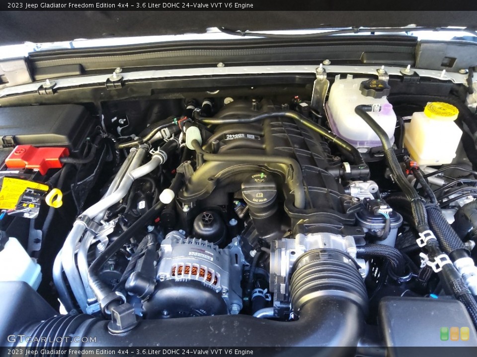 3.6 Liter DOHC 24-Valve VVT V6 Engine for the 2023 Jeep Gladiator #145068697
