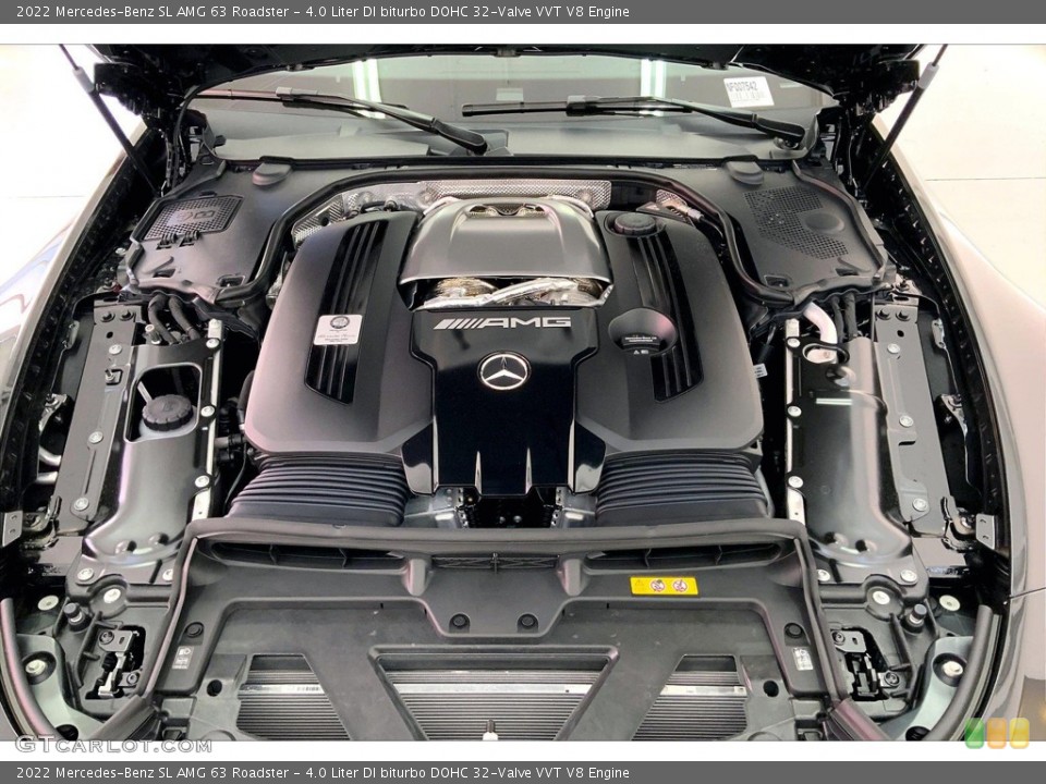 4.0 Liter DI biturbo DOHC 32-Valve VVT V8 Engine for the 2022 Mercedes-Benz SL #145075973