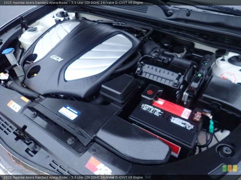 3.3 Liter GDI DOHC 24-Valve D-CVVT V6 Engine for the 2015 Hyundai Azera #145088175