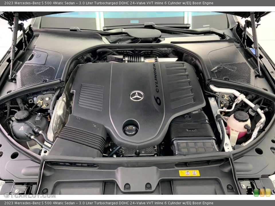3.0 Liter Turbocharged DOHC 24-Valve VVT Inline 6 Cylinder w/EQ Boost Engine for the 2023 Mercedes-Benz S #145097569