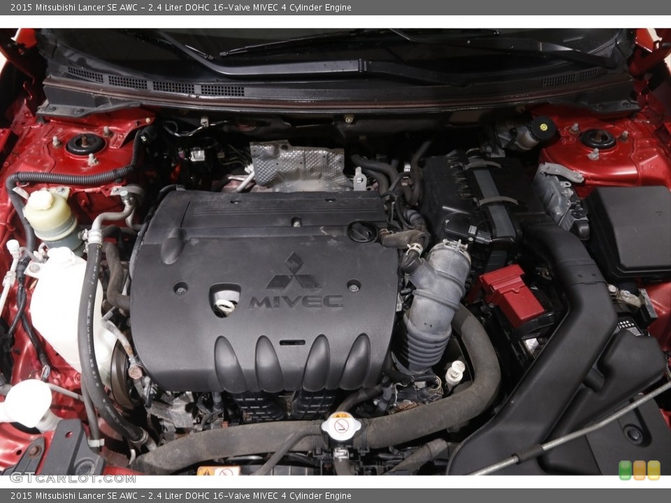 2.4 Liter DOHC 16-Valve MIVEC 4 Cylinder Engine for the 2015 Mitsubishi Lancer #145106747