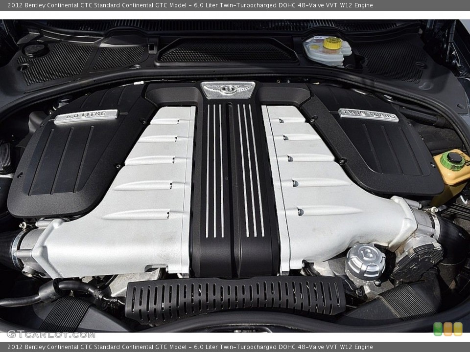 6.0 Liter Twin-Turbocharged DOHC 48-Valve VVT W12 Engine for the 2012 Bentley Continental GTC #145116138