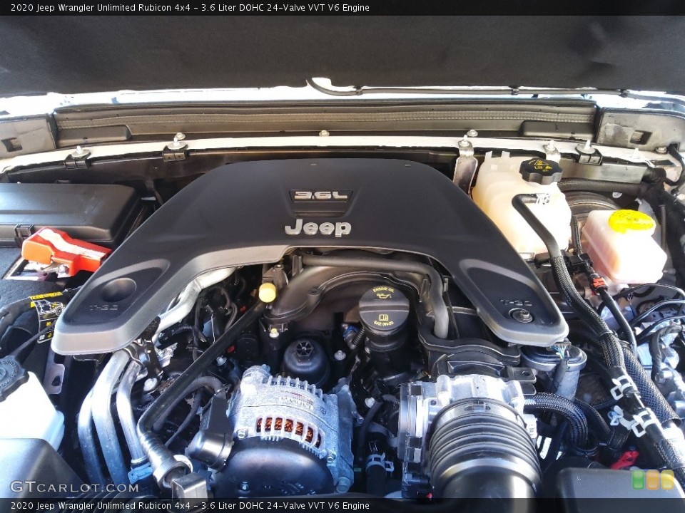 3.6 Liter DOHC 24-Valve VVT V6 Engine for the 2020 Jeep Wrangler Unlimited #145124646