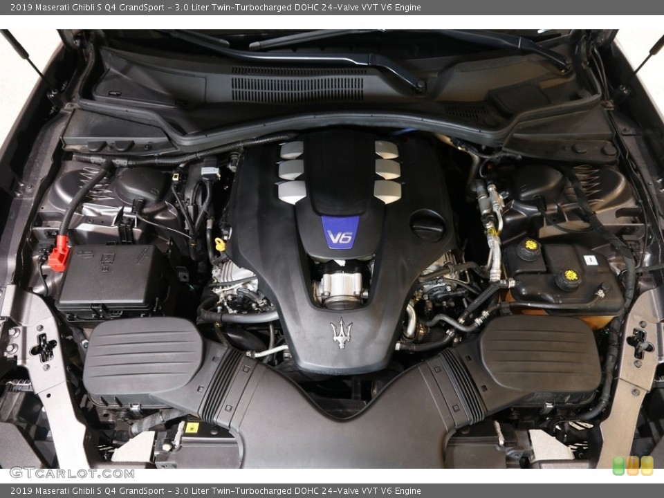3.0 Liter Twin-Turbocharged DOHC 24-Valve VVT V6 Engine for the 2019 Maserati Ghibli #145126050