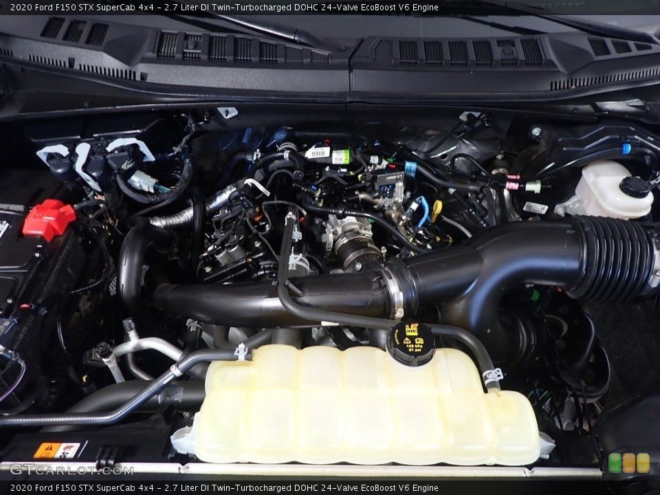 2.7 Liter DI Twin-Turbocharged DOHC 24-Valve EcoBoost V6 2020 Ford F150 Engine