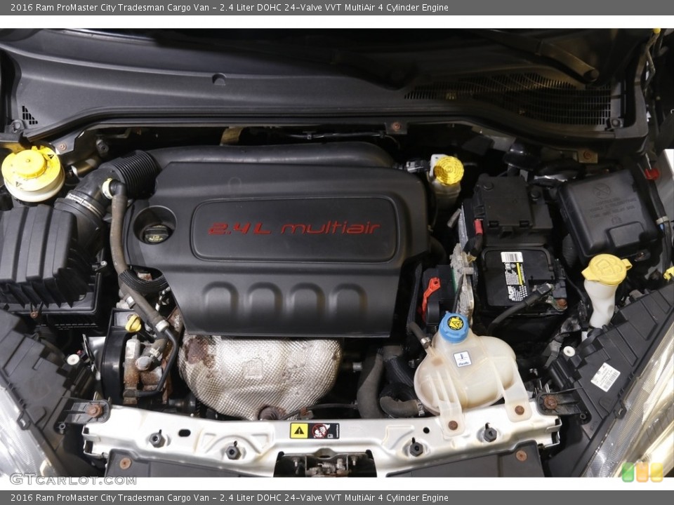 2.4 Liter DOHC 24-Valve VVT MultiAir 4 Cylinder Engine for the 2016 Ram ProMaster City #145156229