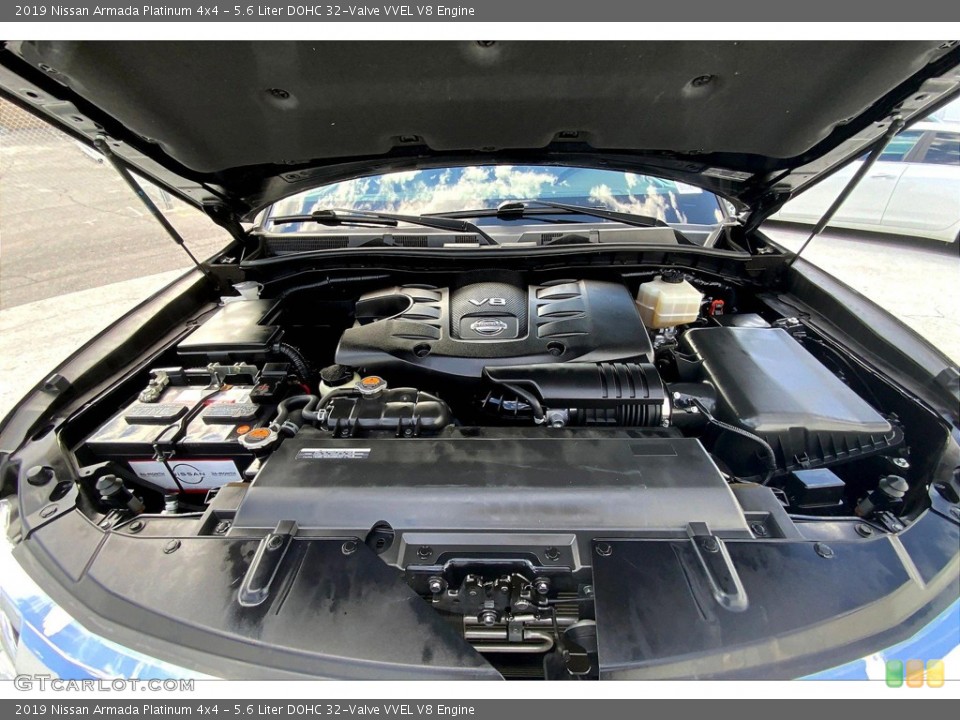 5.6 Liter DOHC 32-Valve VVEL V8 Engine for the 2019 Nissan Armada #145158004