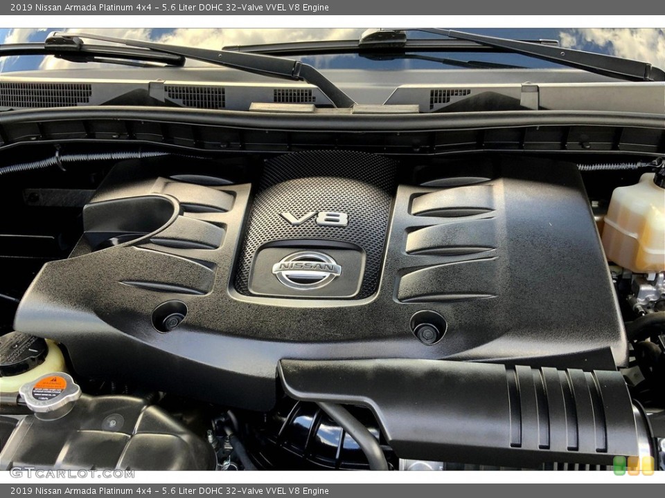 5.6 Liter DOHC 32-Valve VVEL V8 Engine for the 2019 Nissan Armada #145158703
