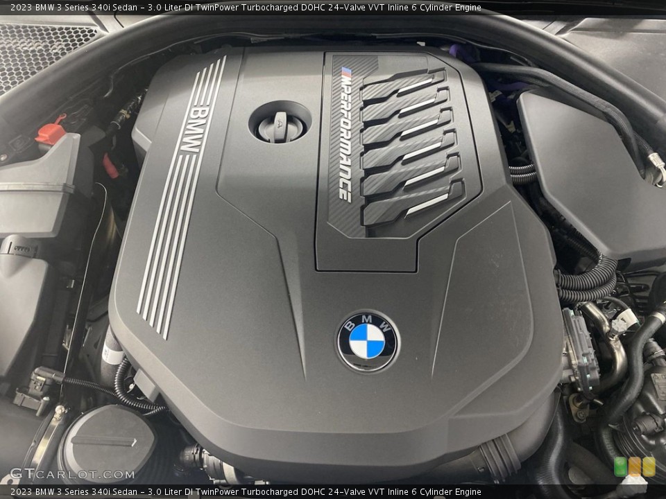 3.0 Liter DI TwinPower Turbocharged DOHC 24-Valve VVT Inline 6 Cylinder Engine for the 2023 BMW 3 Series #145177976