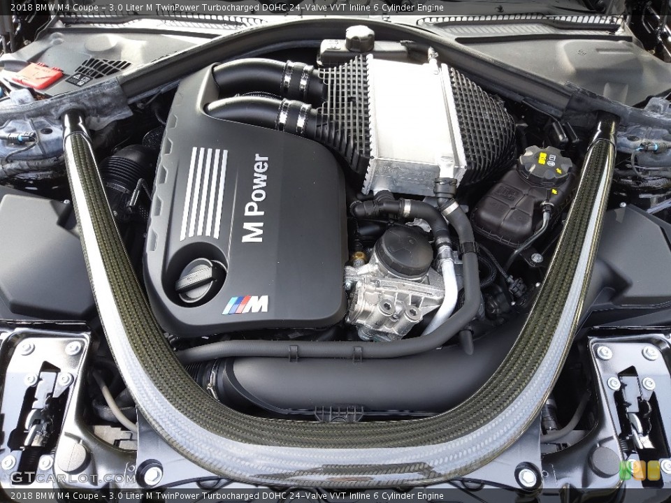3.0 Liter M TwinPower Turbocharged DOHC 24-Valve VVT Inline 6 Cylinder Engine for the 2018 BMW M4 #145184958
