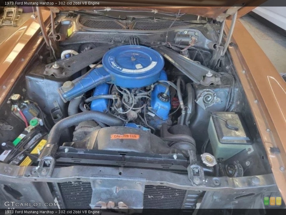 302 cid 2bbl V8 Engine for the 1973 Ford Mustang #145213956