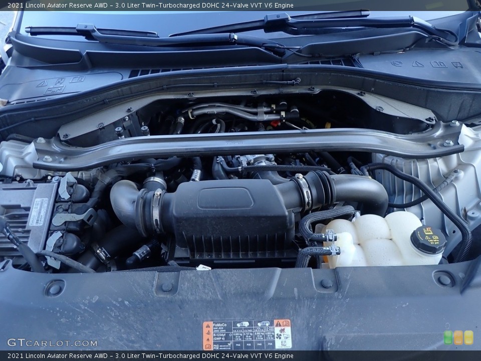 3.0 Liter Twin-Turbocharged DOHC 24-Valve VVT V6 Engine for the 2021 Lincoln Aviator #145217162