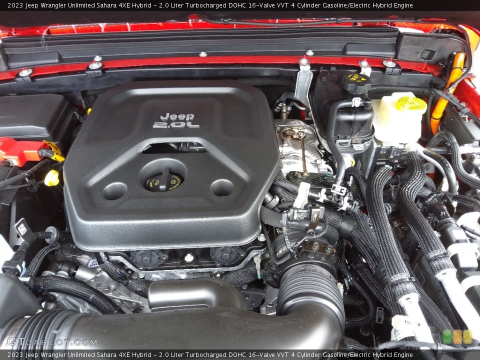 2.0 Liter Turbocharged DOHC 16-Valve VVT 4 Cylinder Gasoline/Electric Hybrid Engine for the 2023 Jeep Wrangler Unlimited #145222680