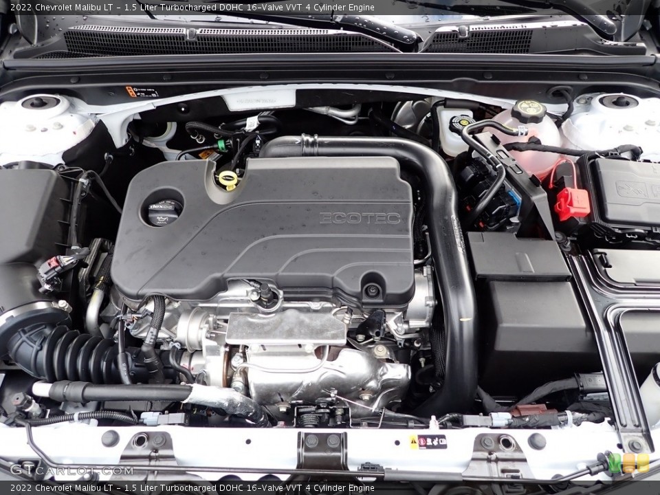 1.5 Liter Turbocharged DOHC 16-Valve VVT 4 Cylinder 2022 Chevrolet Malibu Engine