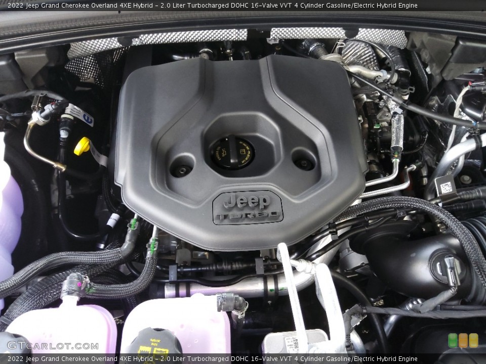 2.0 Liter Turbocharged DOHC 16-Valve VVT 4 Cylinder Gasoline/Electric Hybrid Engine for the 2022 Jeep Grand Cherokee #145224763