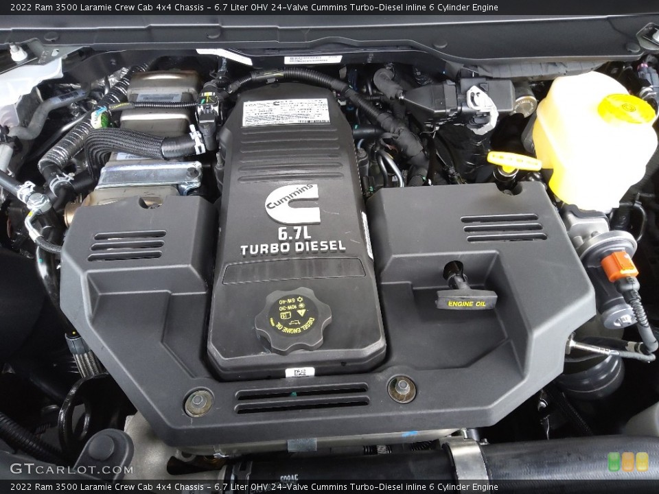 6.7 Liter OHV 24-Valve Cummins Turbo-Diesel inline 6 Cylinder Engine for the 2022 Ram 3500 #145225237