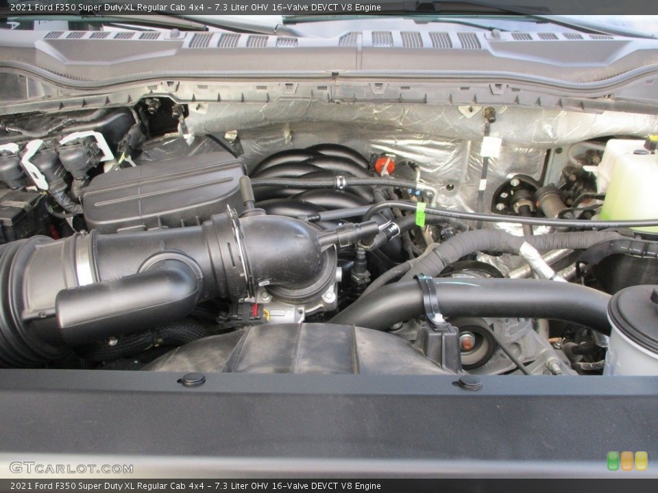 7.3 Liter OHV 16-Valve DEVCT V8 2021 Ford F350 Super Duty Engine