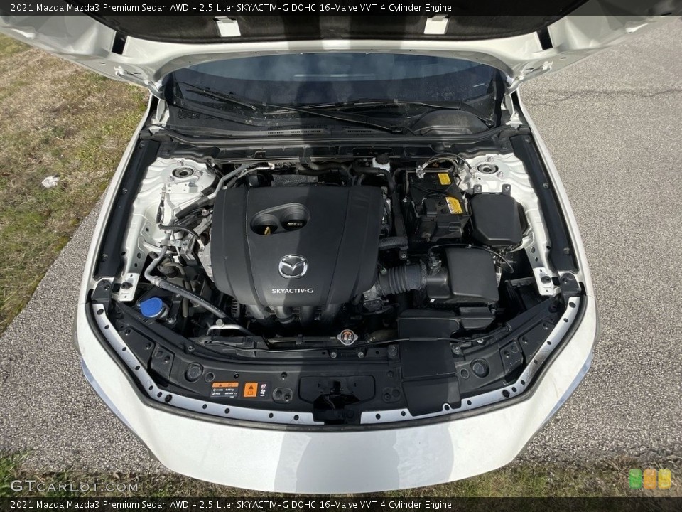 2.5 Liter SKYACTIV-G DOHC 16-Valve VVT 4 Cylinder 2021 Mazda Mazda3 Engine