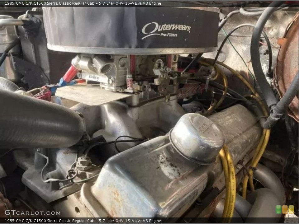 5.7 Liter OHV 16-Valve V8 Engine for the 1985 GMC C/K #145273419