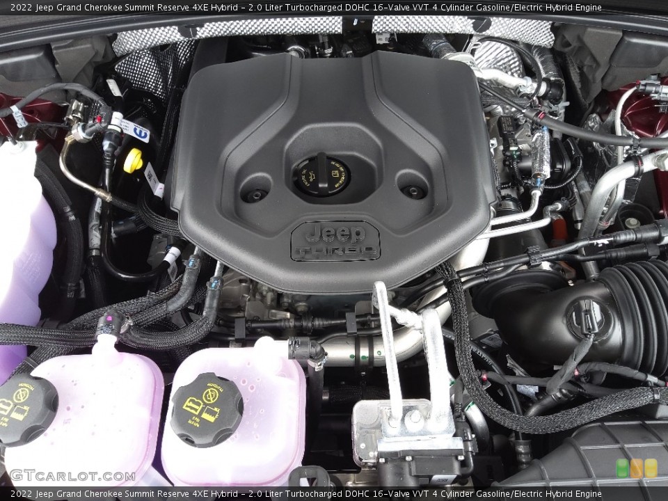 2.0 Liter Turbocharged DOHC 16-Valve VVT 4 Cylinder Gasoline/Electric Hybrid Engine for the 2022 Jeep Grand Cherokee #145277822