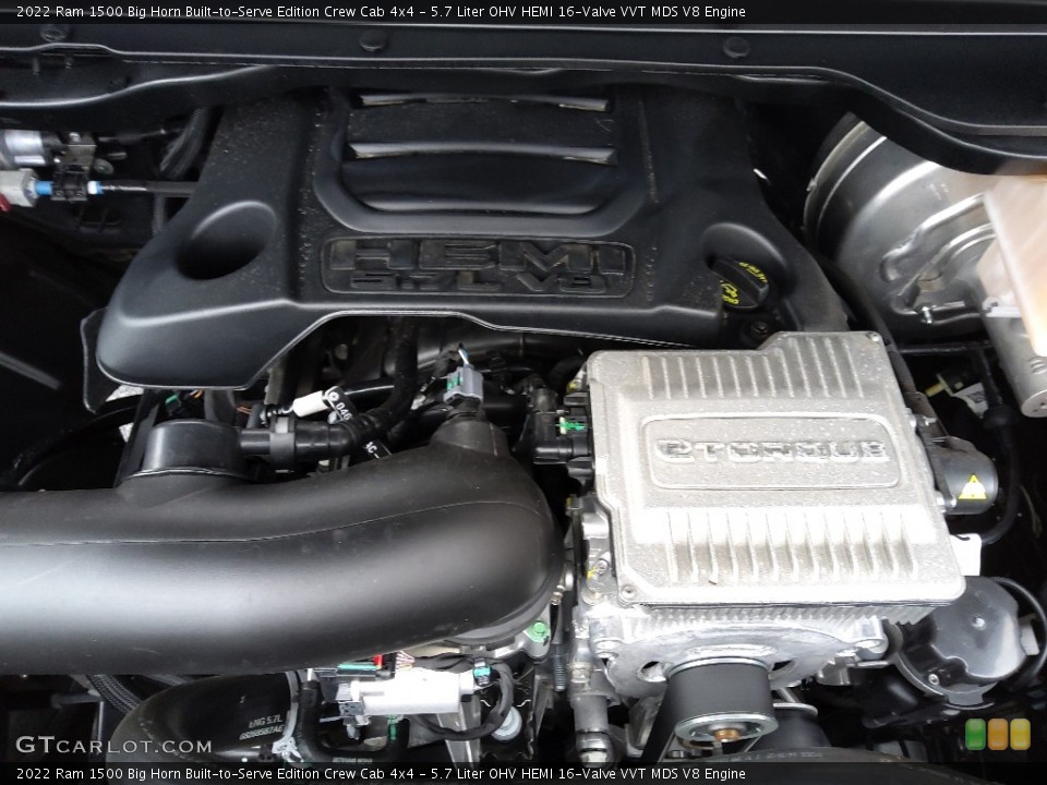 5.7 Liter OHV HEMI 16-Valve VVT MDS V8 2022 Ram 1500 Engine