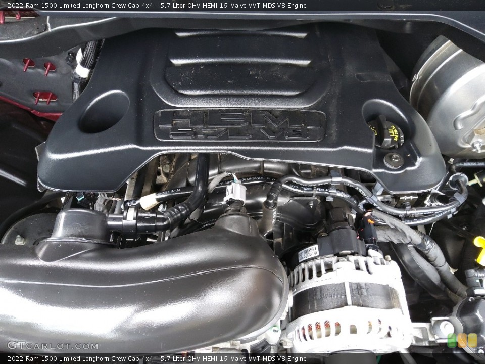 5.7 Liter OHV HEMI 16-Valve VVT MDS V8 Engine for the 2022 Ram 1500 #145280762
