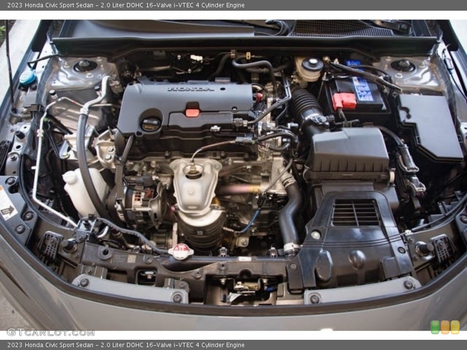 2.0 Liter DOHC 16-Valve i-VTEC 4 Cylinder Engine for the 2023 Honda Civic #145294760