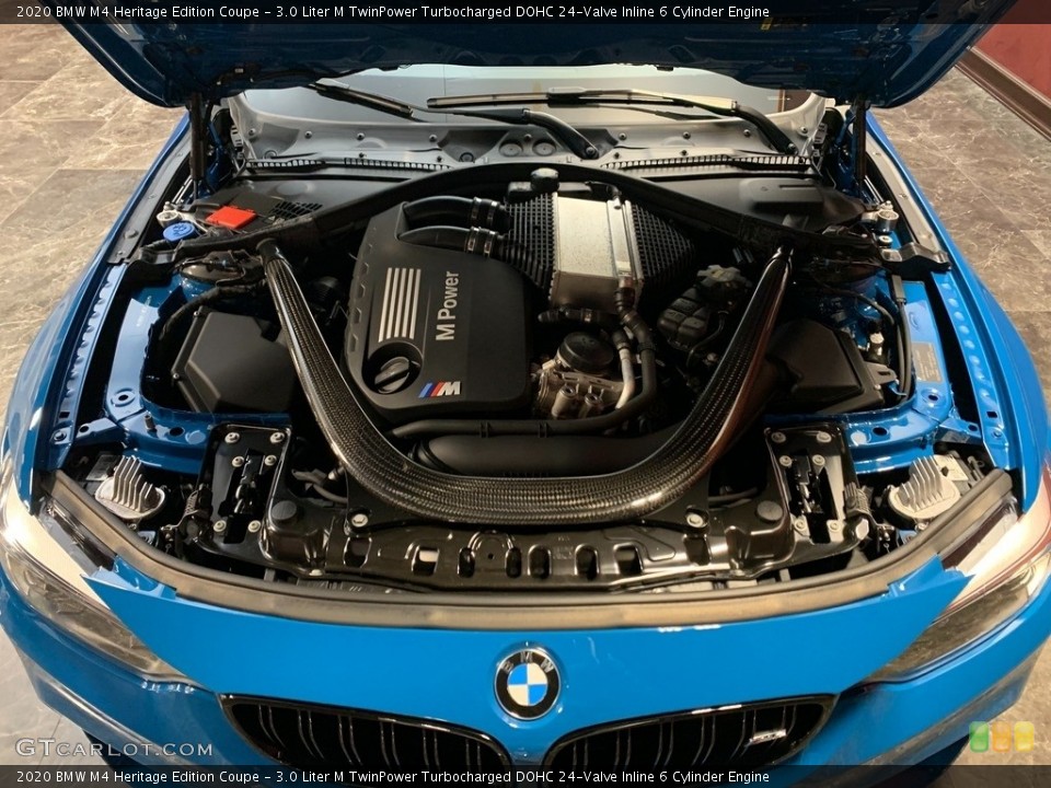 3.0 Liter M TwinPower Turbocharged DOHC 24-Valve Inline 6 Cylinder Engine for the 2020 BMW M4 #145294970