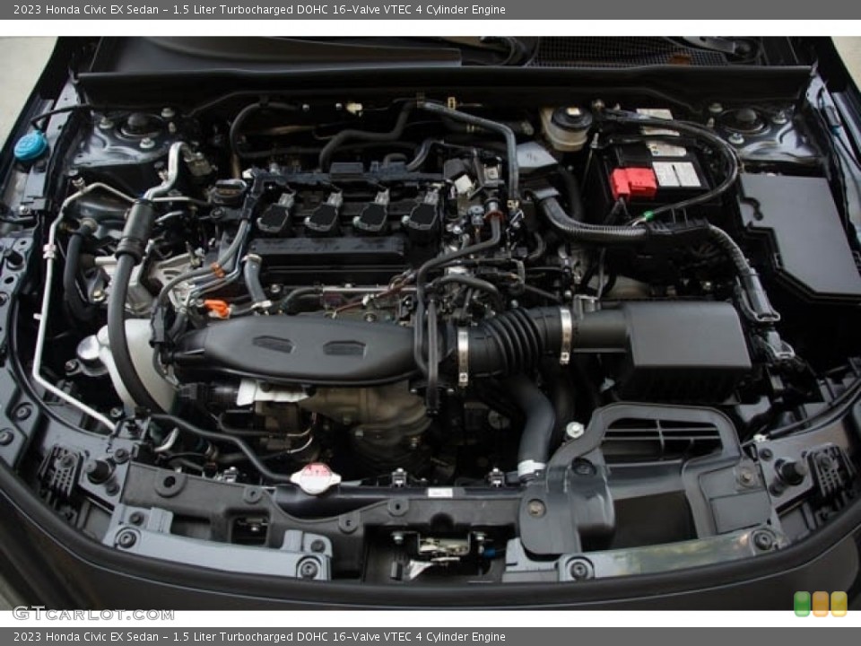 1.5 Liter Turbocharged DOHC 16-Valve VTEC 4 Cylinder Engine for the 2023 Honda Civic #145295171