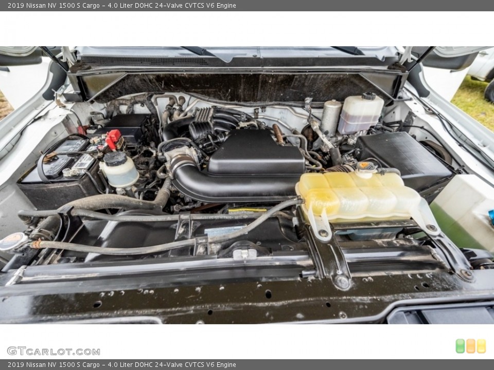 4.0 Liter DOHC 24-Valve CVTCS V6 2019 Nissan NV Engine