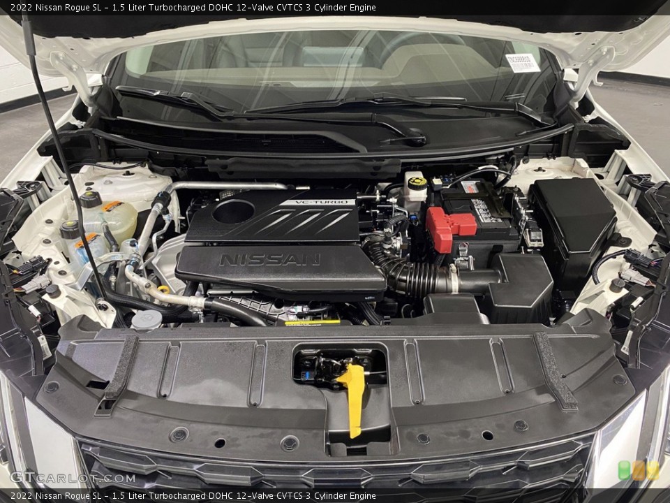 1.5 Liter Turbocharged DOHC 12-Valve CVTCS 3 Cylinder Engine for the 2022 Nissan Rogue #145299420
