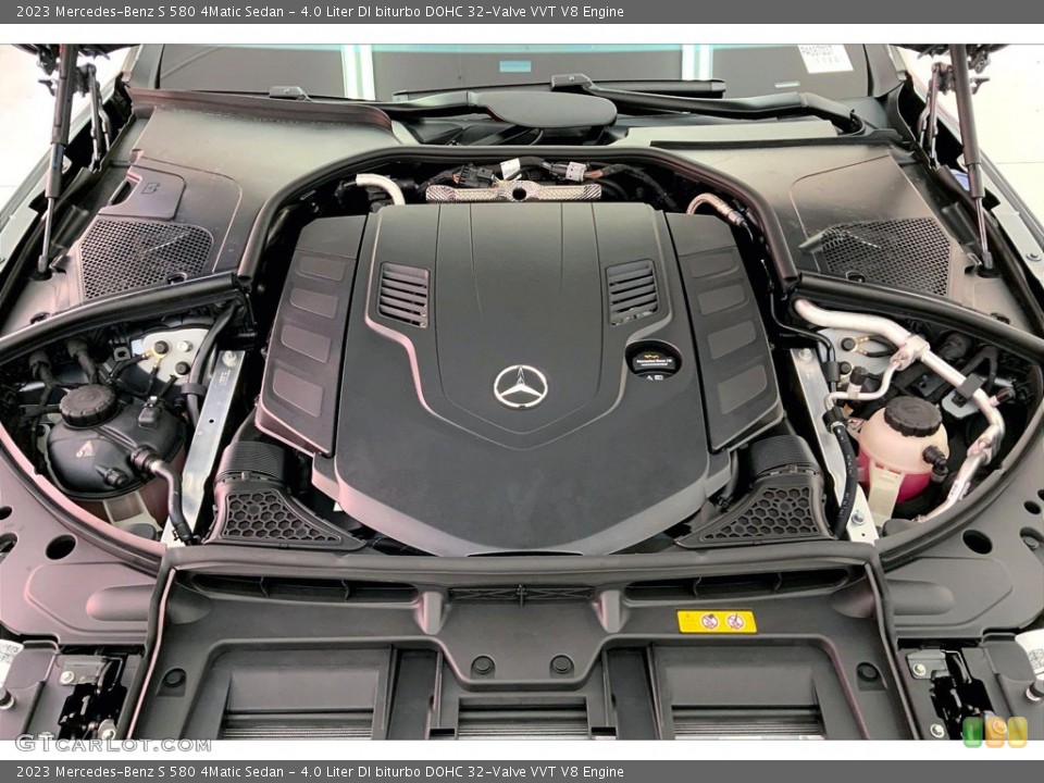 4.0 Liter DI biturbo DOHC 32-Valve VVT V8 Engine for the 2023 Mercedes-Benz S #145307528