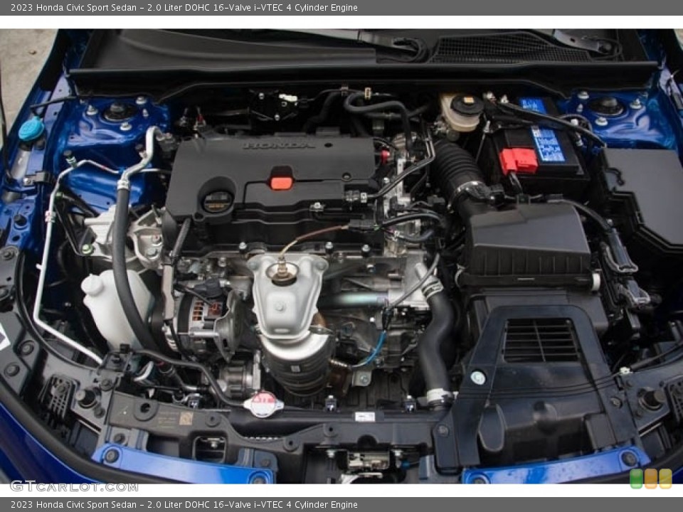 2.0 Liter DOHC 16-Valve i-VTEC 4 Cylinder Engine for the 2023 Honda Civic #145314867