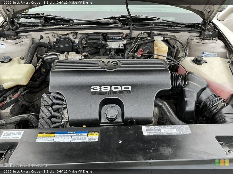 3.8 Liter OHV 12-Valve V6 Engine for the 1996 Buick Riviera #145320454
