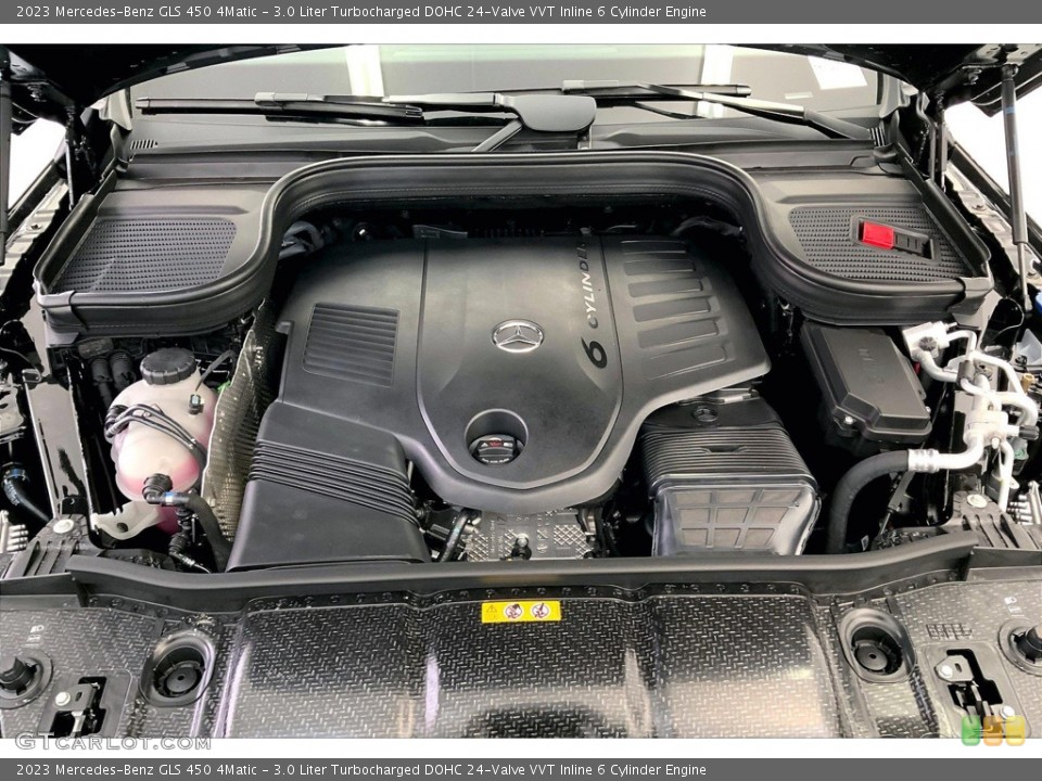 3.0 Liter Turbocharged DOHC 24-Valve VVT Inline 6 Cylinder 2023 Mercedes-Benz GLS Engine