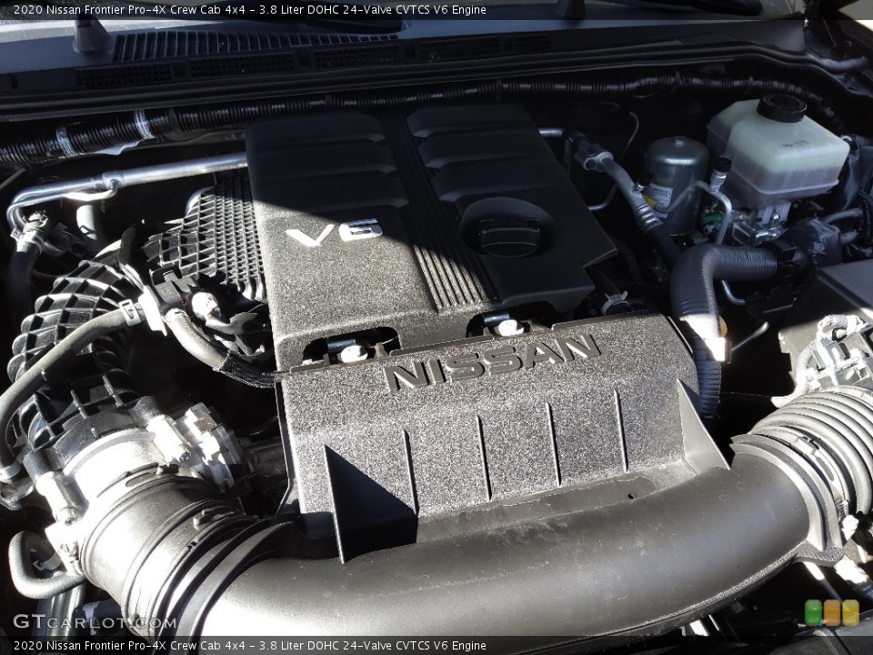 3.8 Liter DOHC 24-Valve CVTCS V6 Engine for the 2020 Nissan Frontier #145329577