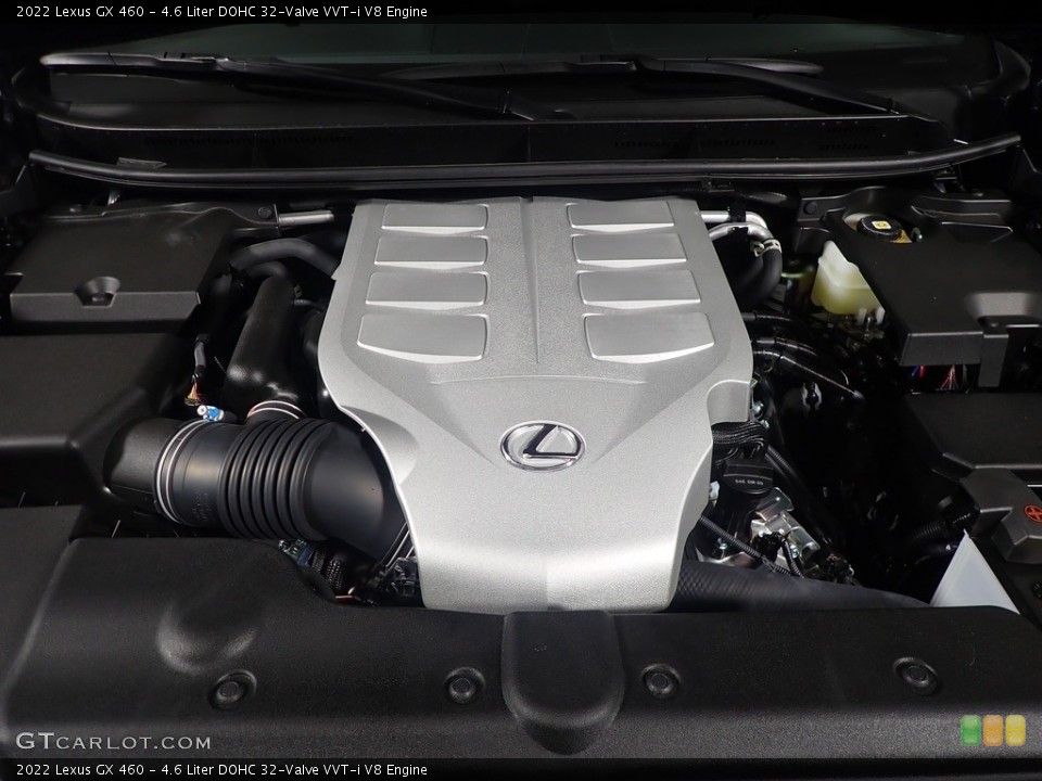 4.6 Liter DOHC 32-Valve VVT-i V8 2022 Lexus GX Engine